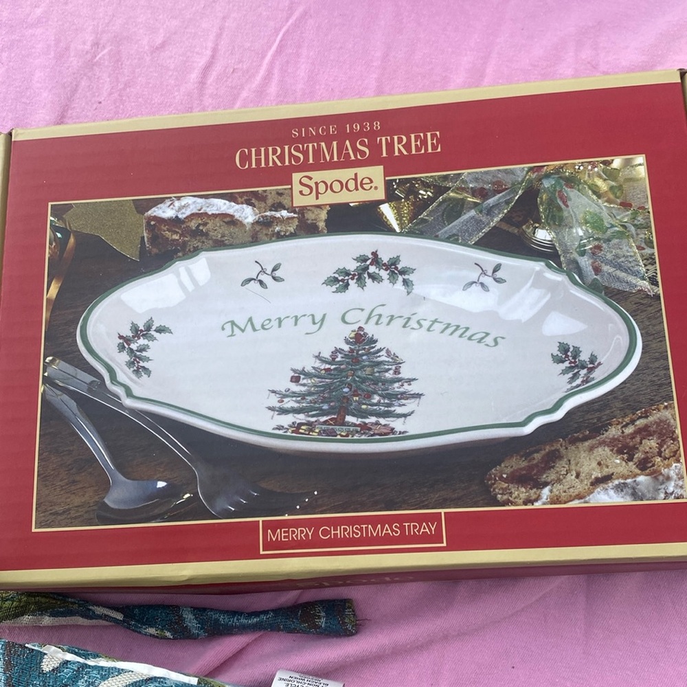 Merry Christmas tray